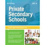 Private Secondary Schools 2013-14 9780768936278