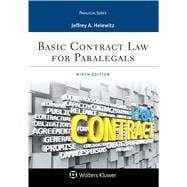 Basic Contract Law for Paralegals 9781454896289