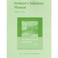 Student's Solutions Manual for Intermediate Algebra 9780321576293