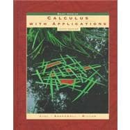 Calculus With Applications: Brief Version 9780321016300