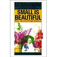 Small Is Beautiful 9780060916305