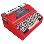 Typewriter Paper 9781452136318