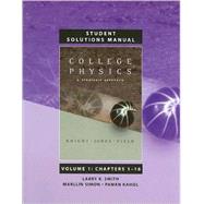 Student Solutions Manual for College Physics A Strategic Approach Volume 1, Chapters 1-16 9780805306323