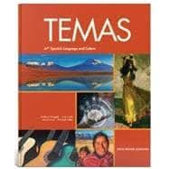 Temas: Student Edition w/AP Spanish Test Prep Worktext +Supersite Plus (vText) 9781543306323