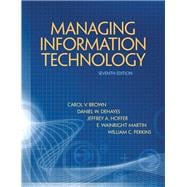 Managing Information Technology 9780132146326