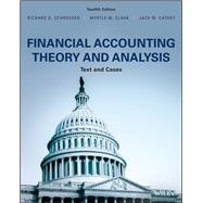 Financial Accounting Theory and Analysis: Text and Cases 9781119186335