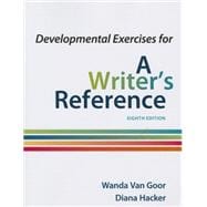 Developmental Exercises for A Writer's Reference 9781457686337