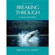 Breaking Through : College Reading (with Study Card for Vocabulary) 9780321346339