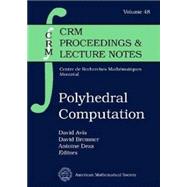 Polyhedral Computation