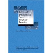 Individual Differences in Second Language Learning