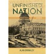 The Unfinished Nation: A Concise History of the American People, Volume 1 9780077286354