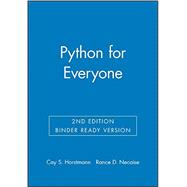 Python for Everyone 9781119056362