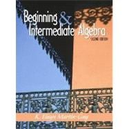 Beginning and Intermediate Algebra 9780130166364