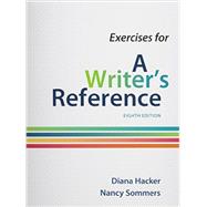 Exercises for A Writer's Reference, Large Format 9781457686375