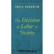 The Division of Labor in Society 9780684836386