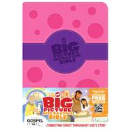The Big Picture Interactive Bible for Kids, Purple/Pink Polka Dot LeatherTouch Connecting Christ Throughout God's Story 9781586406400