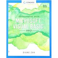 Bundle: Programming with Microsoft Visual Basic 2017, Loose-Leaf Version, 8th + MindTap Programming,