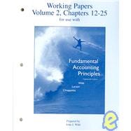 Working Papers (print) Vol 2 to accompany FAP Volume 2 (CH 12-25) 9780073266404