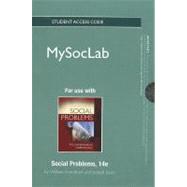 NEW MySocLab without Pearson eText -- Standalone Access Card -- for Social Problems 9780205016419