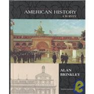 American History with Map and Study Guide CD; MP 9780072396423