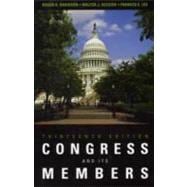Congress and Its Members, 13th Edition 9781608716425