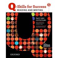 Q: Skills for Success 5 Reading & Writing Student Book with Student Access Code Card 9780194756426