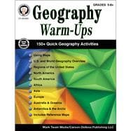 Geography Warm-ups, Grades 5 - 8 9781622236428