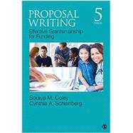Proposal Writing 9781483376431