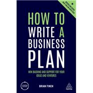 How to Write a Business Plan 9780749486433