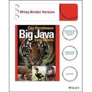 Big Java: Early Objects 9781119056447