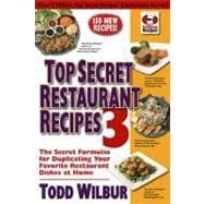 Top Secret Restaurant Recipes 3 9780452296459