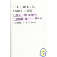 Communication Research : Strategies and Sources