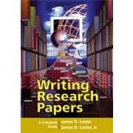Writing Research Papers: A Complete Guide (spiral-bound) 9780321236470
