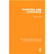 Thinking and Language