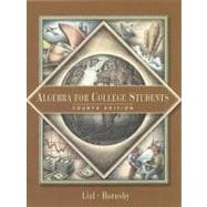 Algebra for College Students 9780321036476