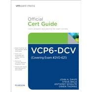 VCP6-DCV Official Cert Guide (Covering Exam #2VO-621) 9780789756480