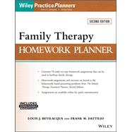 Family Therapy Homework Planner 9781119246480
