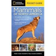 National Geographic Pocket Guide to the Mammals of North America 9781426216480