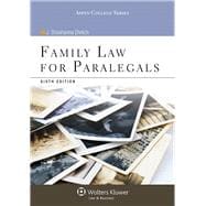 Family Law for Paralegals 9781454816485