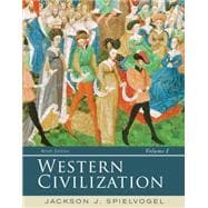 Western Civilization Volume I: To 1715 9781285436487