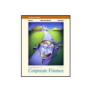 Fundamentals of Corporate Finance: Standard Edition 9780072476491