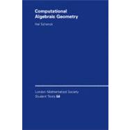 Computational Algebraic Geometry