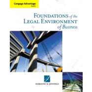 Cengage Advantage Books: Foundations of the Legal Environment of Business 9780324566512