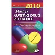Mosby's 2010 Nursing Drug Reference 9780323066518