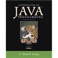 Introduction to Java Programming, Comprehensive Version 9780132936521