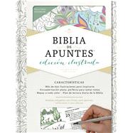 RVR 1960 Biblia de apuntes, edición ilustrada, blanco en tela para colorear 9781462746521