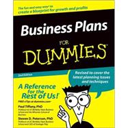 Business Plans For Dummies 9780764576522