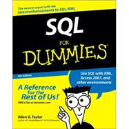 SQL For Dummies<sup>®</sup>, 6th Edition 9780470046524