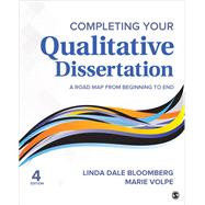 Completing Your Qualitative Dissertation 9781544336527