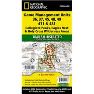 Collegiate Peaks, Eagles Nest, and Holy Cross Wilderness Areas Gmu 9781597756532